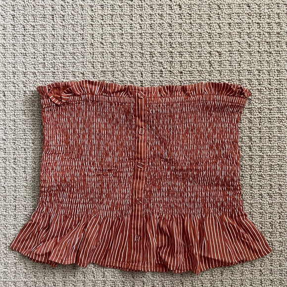 Billabong strapless peplum top - Picture 2 of 4